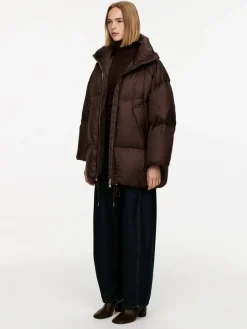 Upcycled Down Relaxed Jacket