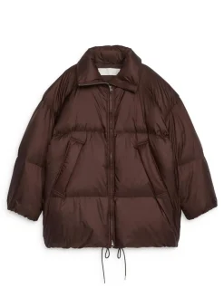 Upcycled Down Relaxed Jacket