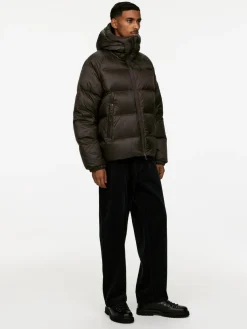 Upcycled Down Sporty Jacket