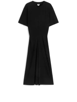 Viscose Crêpe T-Shirt Dress