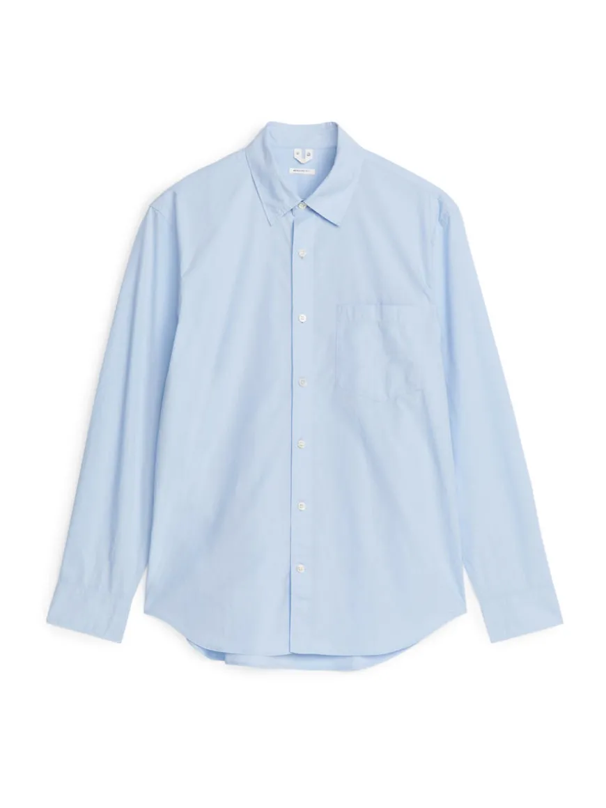 Washed Poplin Shirt