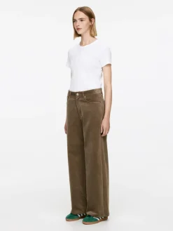 Wide Corduroy Trousers