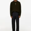 Wide Wool Trousers
