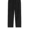 Wide Wool Trousers