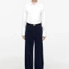 Wide-Leg Corduroy Trousers