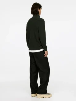 Wool & Cotton Half Zip Jumper