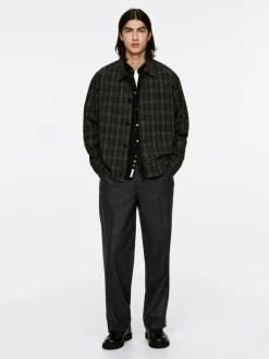 Wool Blend Trousers