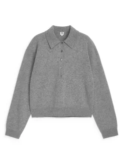 Wool Polo Jumper