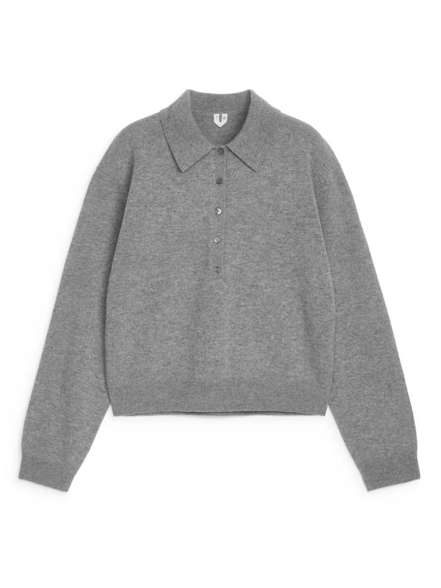 Wool Polo Jumper