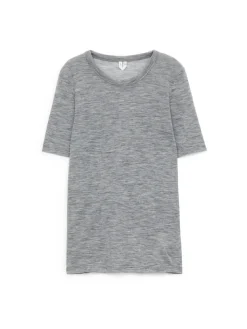 Wool Rib T-Shirt