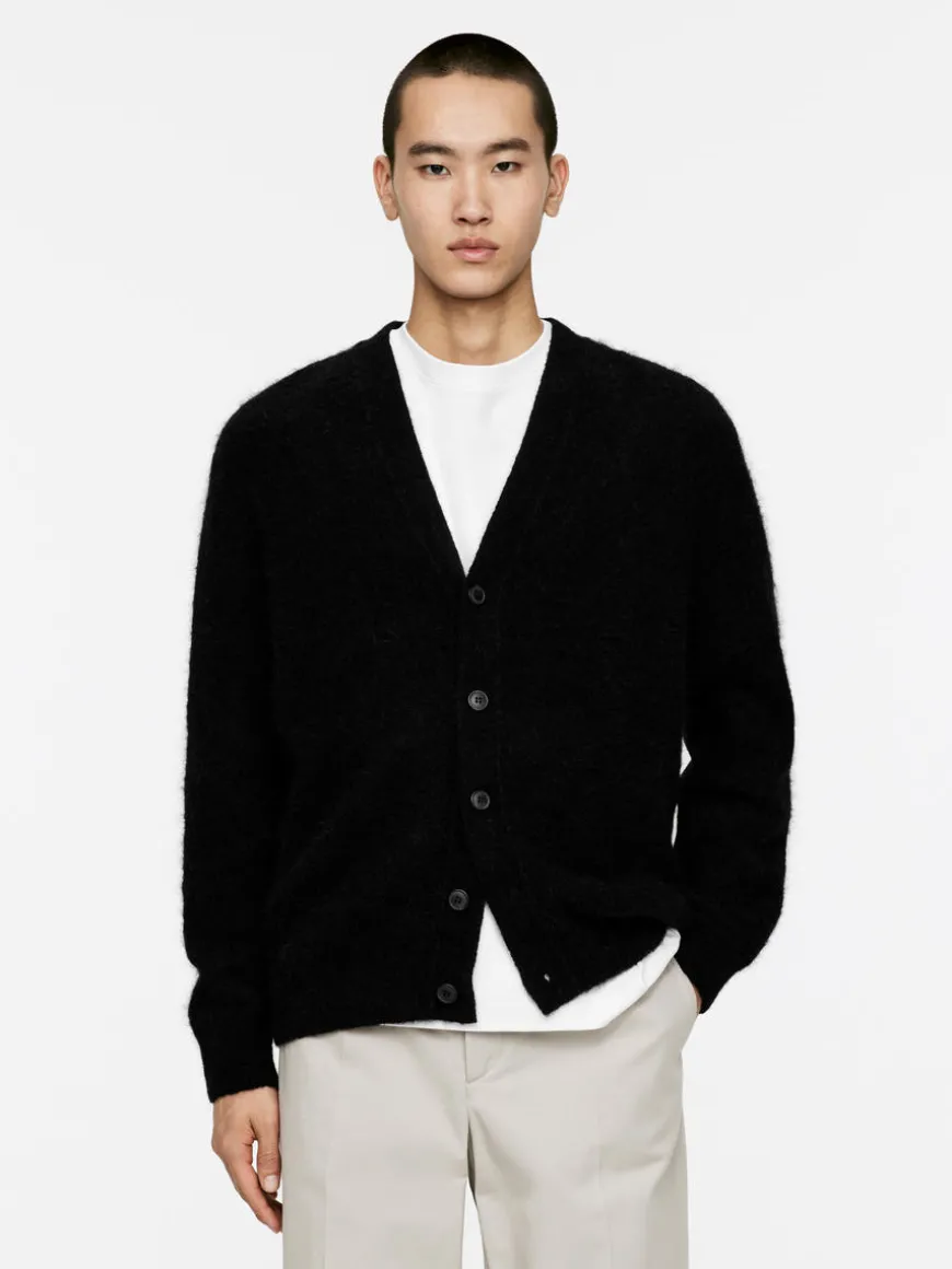 Wool-Alpaca Blend Cardigan