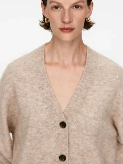 Wool-Alpaca Blend Cardigan