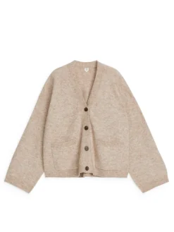 Wool-Alpaca Blend Cardigan