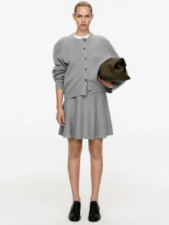 Wool-Blend Mini Skirt