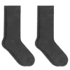 Wool-Blend Rib Socks 2 Pairs